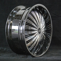 REV 825 22X9 BLANK +20 BLACK CHR INS