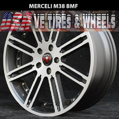 MERCELI M48 20X8.5 5x114.3 ET+35 CB 73.2 FLAT BLACK MACHINE FACE