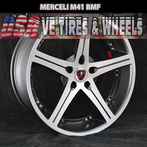 MERCELI M41 20X10 5x114.3 ET+45 CB 73.2 MATTE BLACK