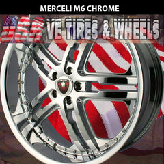 MERCELI M6 22X8.5 5x114.3 ET+35 CHROME