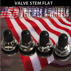 VALVE STEM WIRE SPINNER FLAT CHR