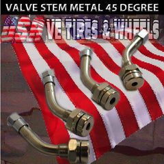 VALVE STEM METAL 45 DEGREE