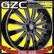VERSANTE 225B 28X9.5 6x139.7 ET+25 BMF ST (B+MO+MLLIP)