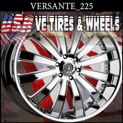 VERSANTE 225A 24X9.5 5x115 ET+15 CHROME