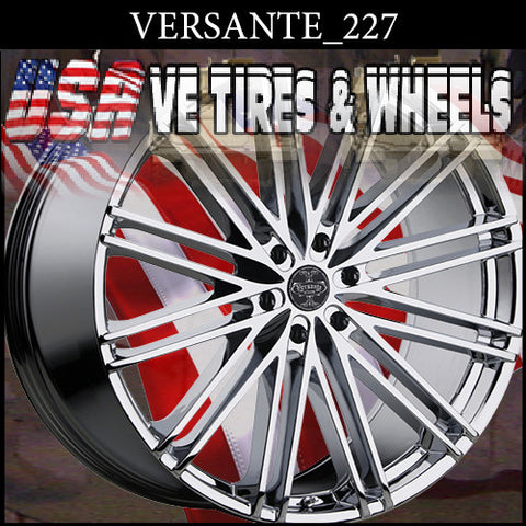 VERSANTE 227 26X9.5 6x139.7 ET+25 CHROME