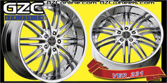 VERSANTE 231 24X9.5 5x115 ET+15 CHROME
