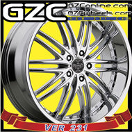 VERSANTE 231 24X9.5 5x115 ET+15 CHROME