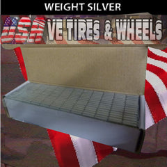 BOX OF WEIGHT .25 SILVER