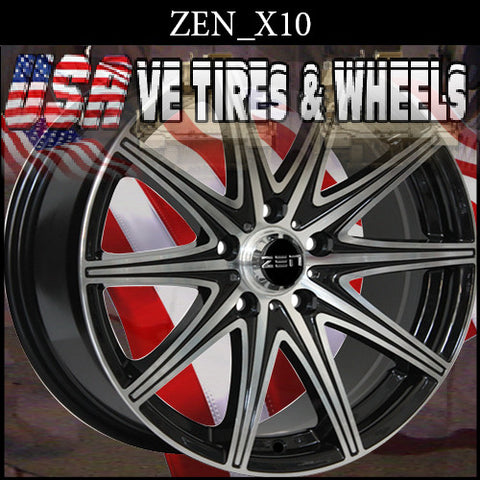 ZEN RACING X10 15X6.5 5x100/114.3 ET+38 GL BMF